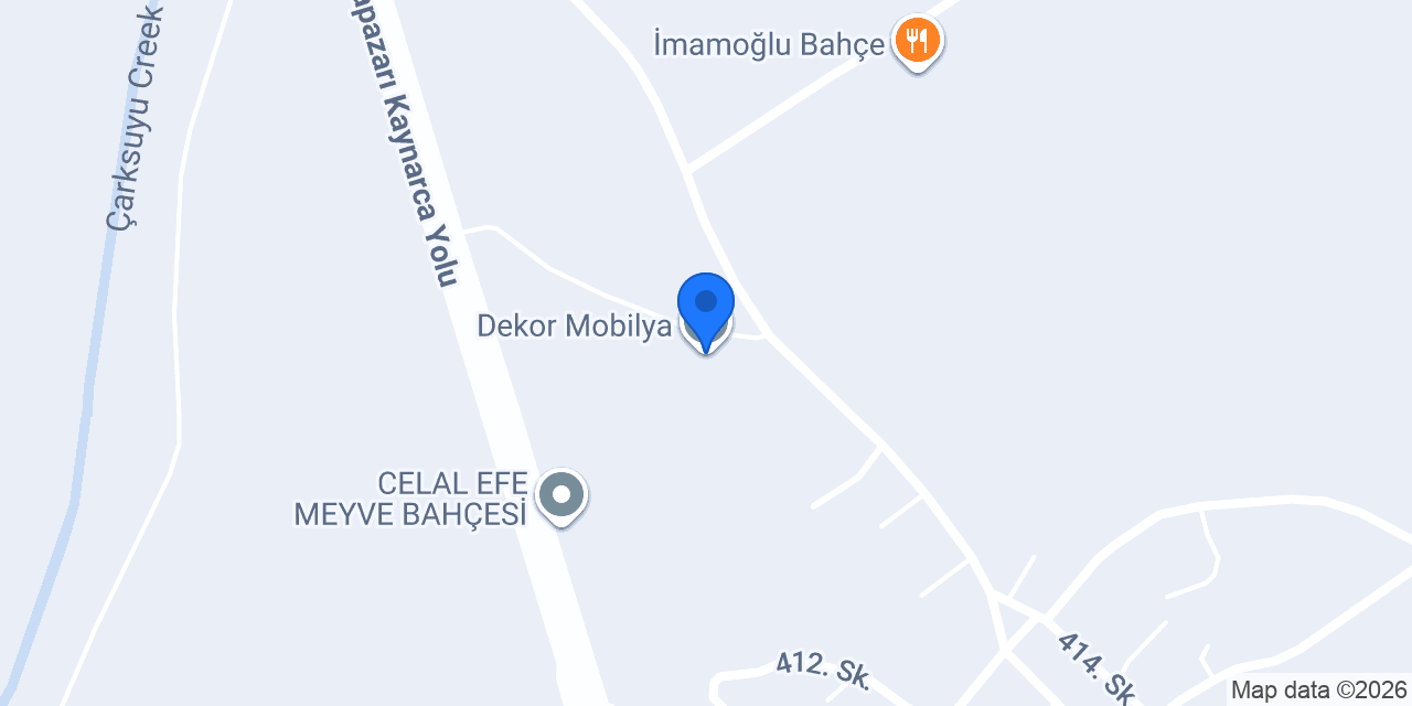 Dekor Mobilya konumu