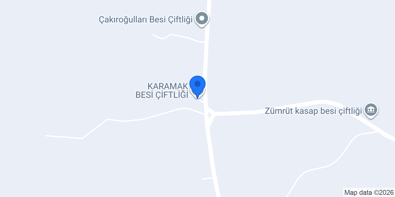 KARAMAK BESİ ÇİFTLİĞİ konumu
