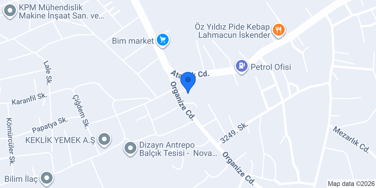 Özkardeşler balçık konumu