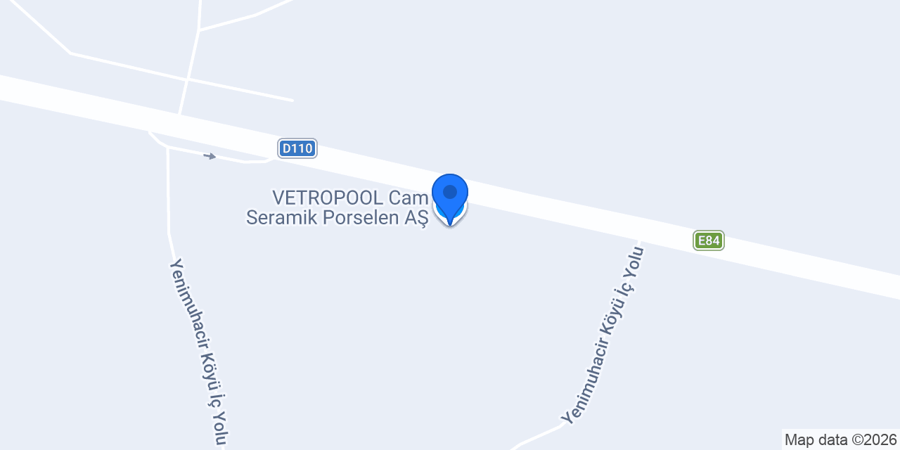 VETROPOOL Cam Seramik Porselen AŞ. konumu