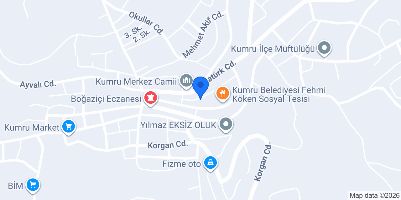 Karar Tuhafiye konumu