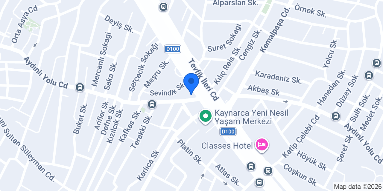 Modalife Kaynarca konumu