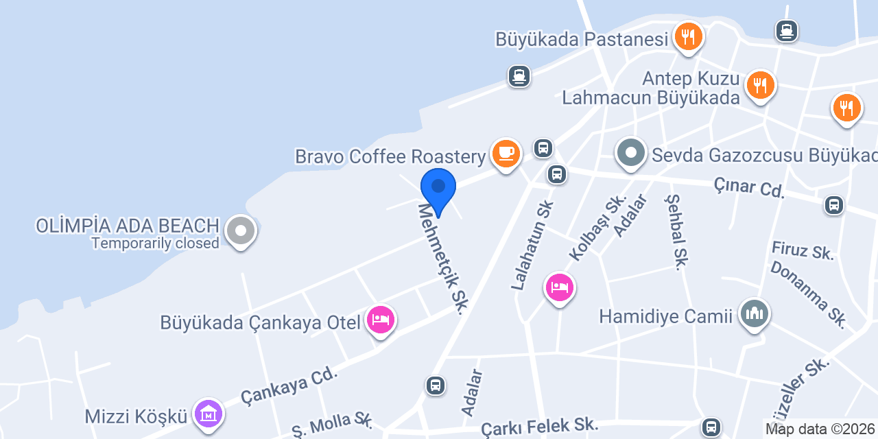 Depo Coffee Roasting Büyükada konumu