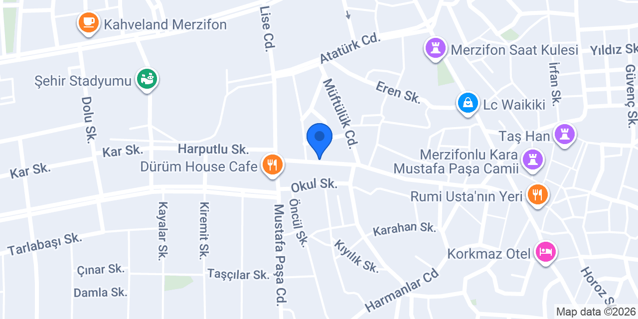 ÖZYÜN HALI MOBİLYA konumu