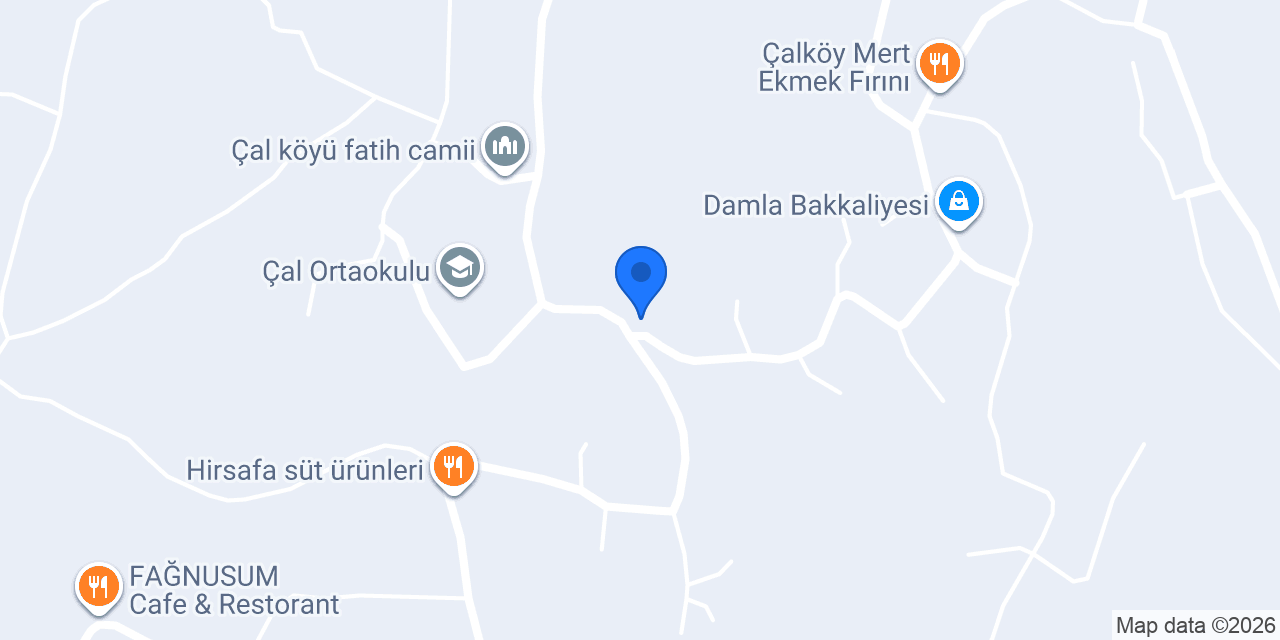 Çal Aile Sağlık Merkezi konumu
