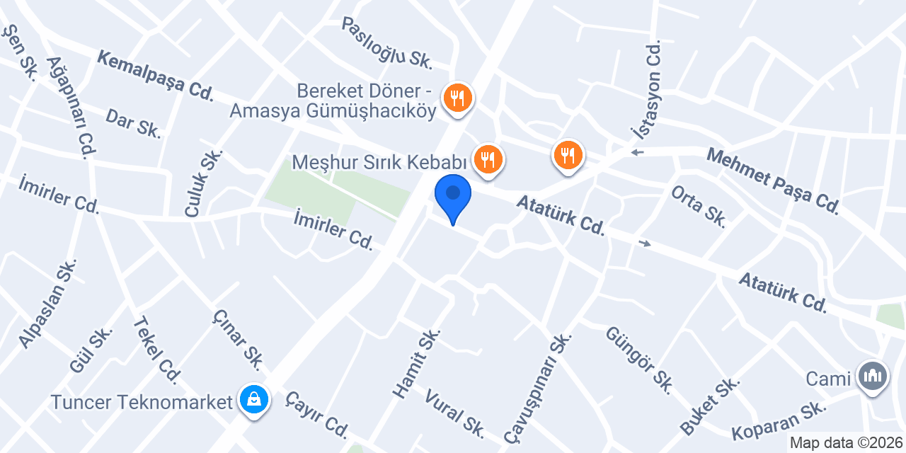 Kumru cafe amasya konumu