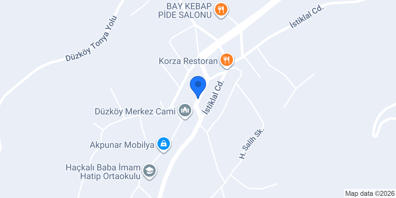 Haçka Tur konumu