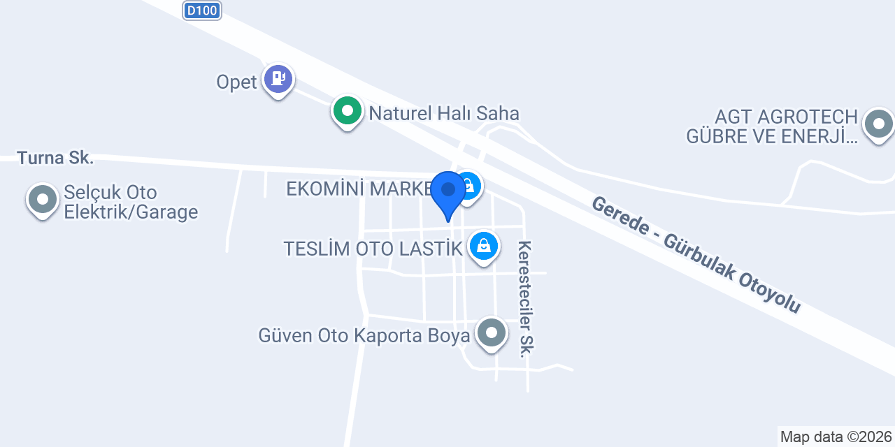 Doğan Otogaz konumu