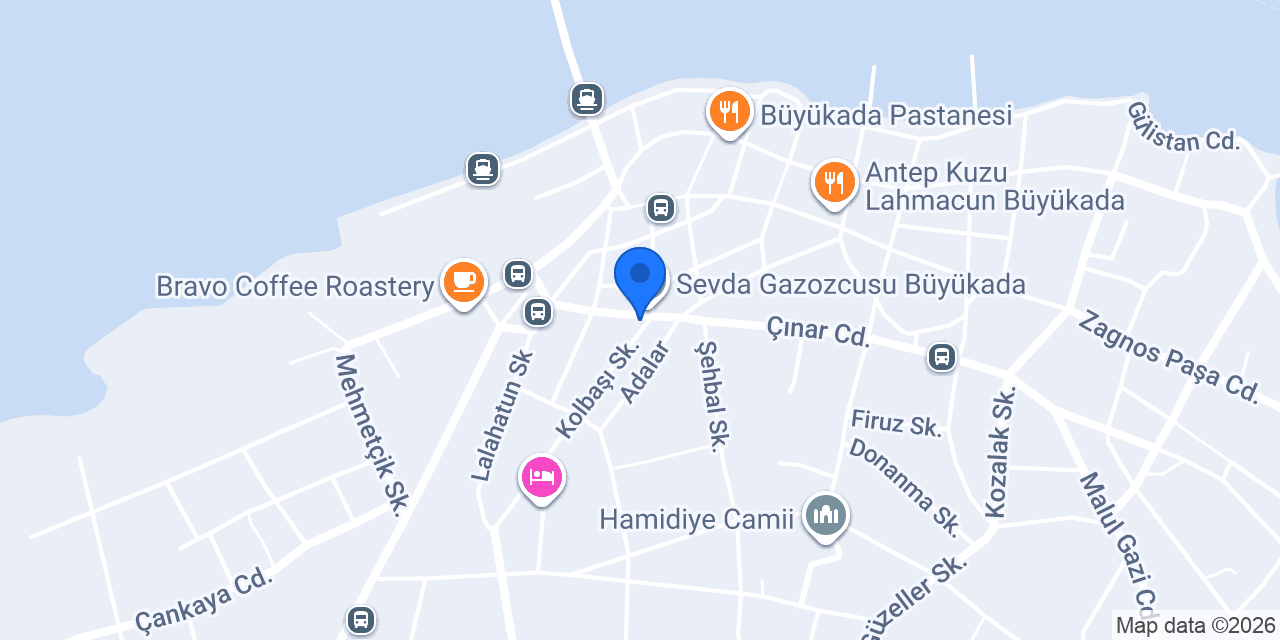 Şener Elektrik Büyükada konumu