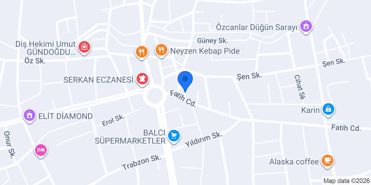 SARAY DONDURMA & WAFFLE konumu