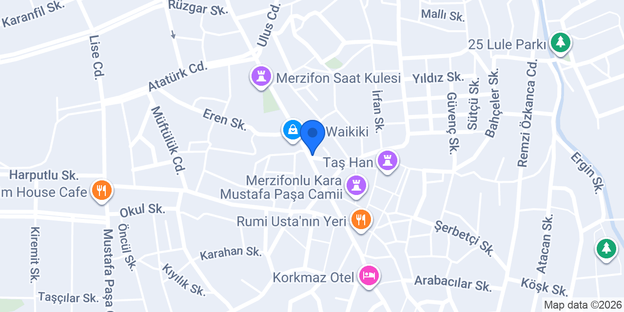 Asila Pastanesi konumu