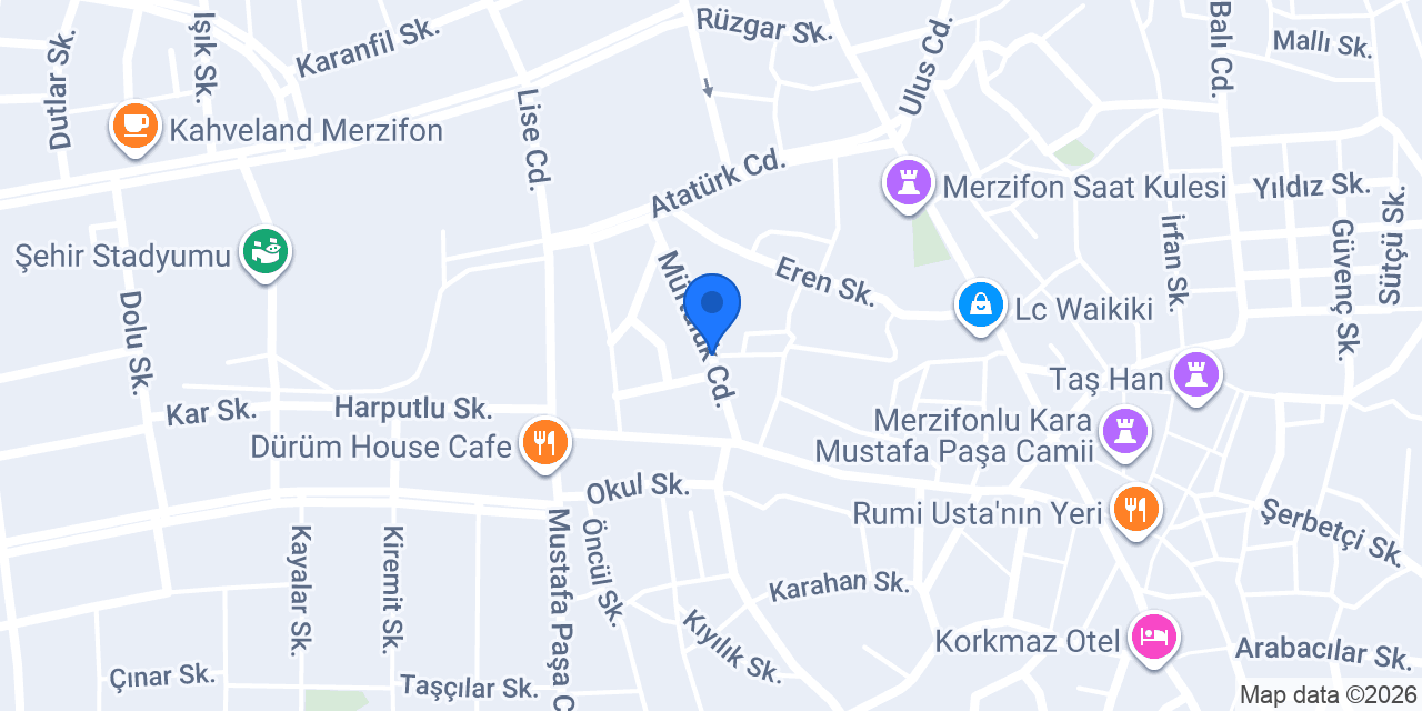 Konut emlak Merzifon konumu