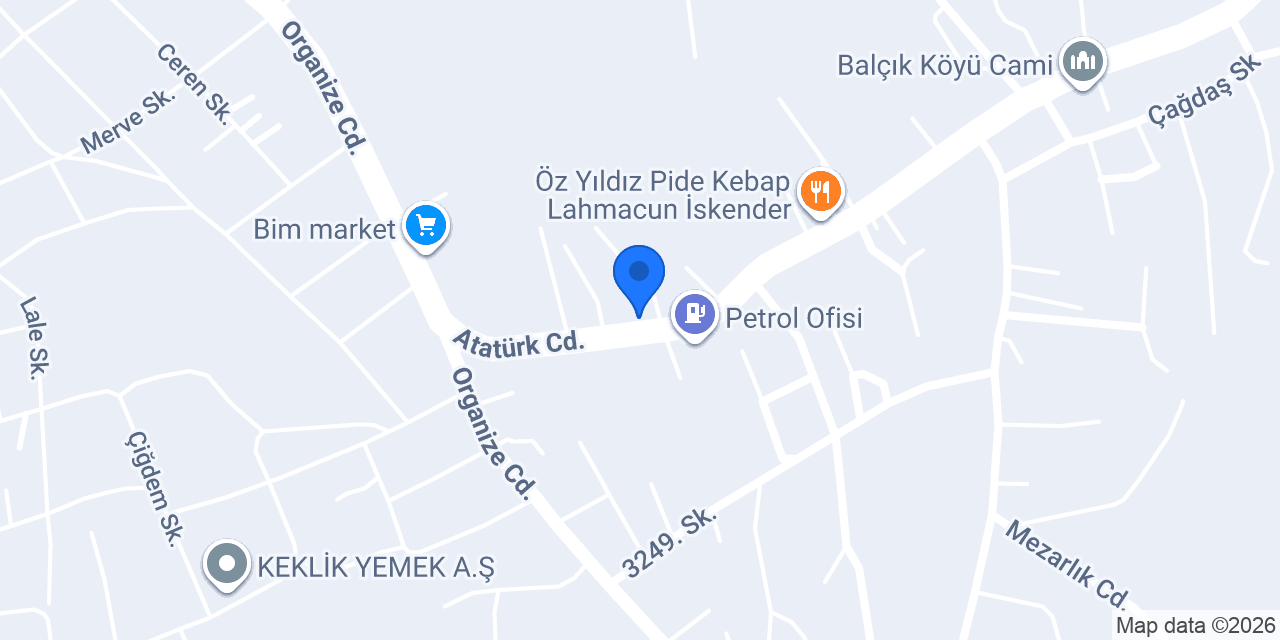 Kaplantaş İnşaat konumu