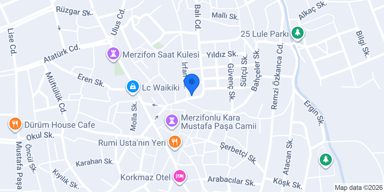 Pasta Dünyası konumu
