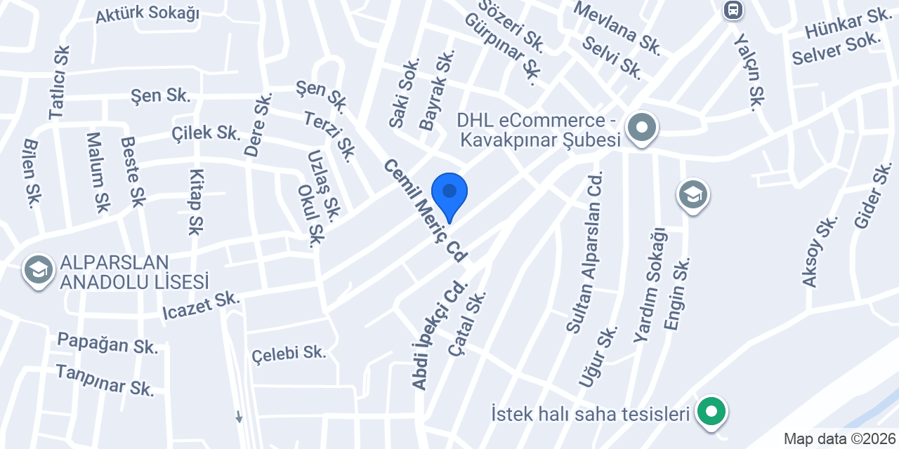 Türkoğlu Hipermarket konumu