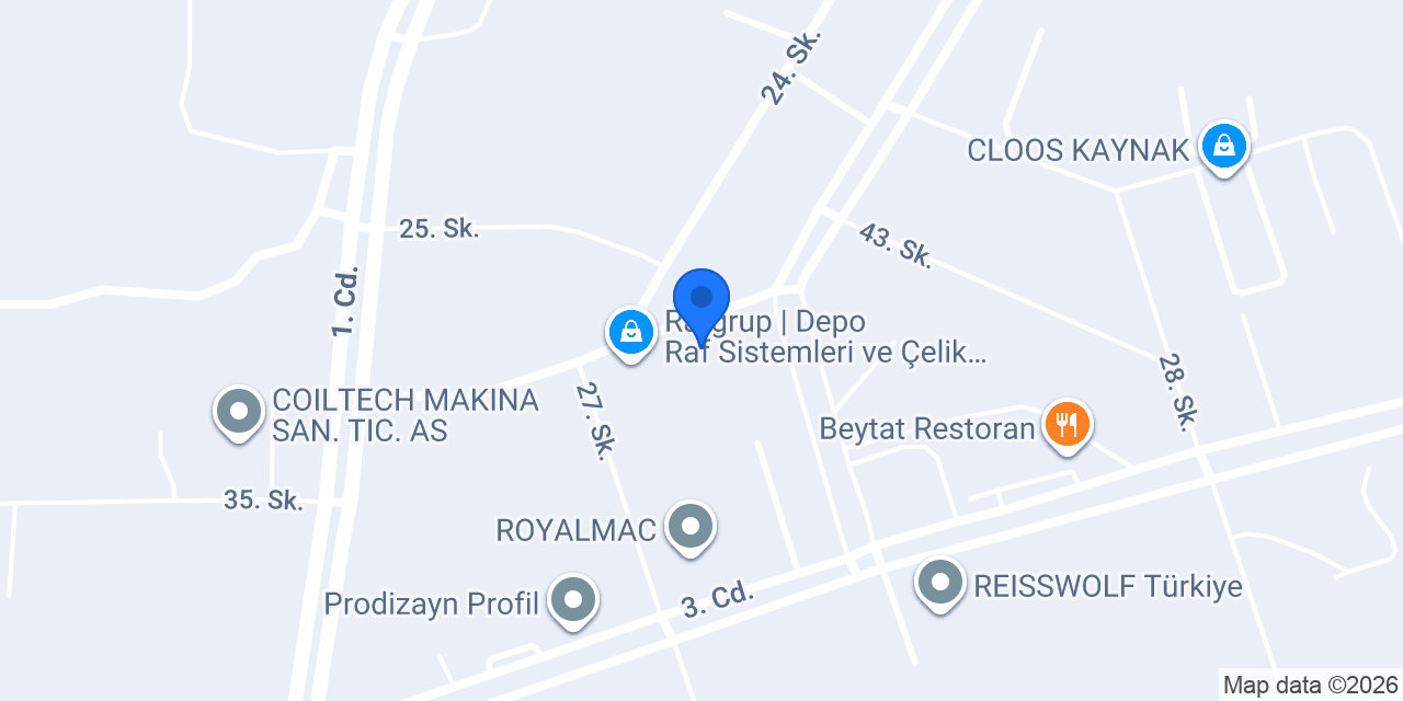 Berk Plastik San.Tic.Ltd.Şti konumu