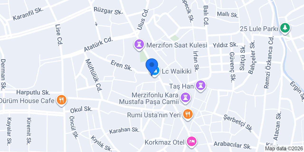 Stüdyo EMİN konumu