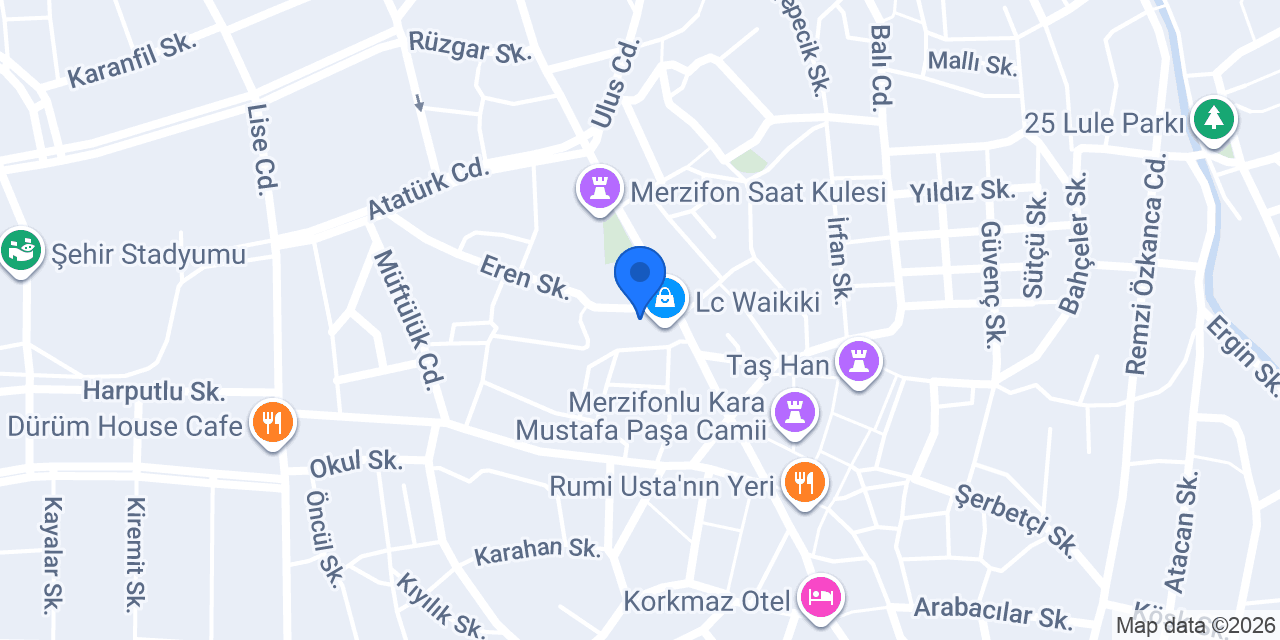 Area Bilgisayar konumu