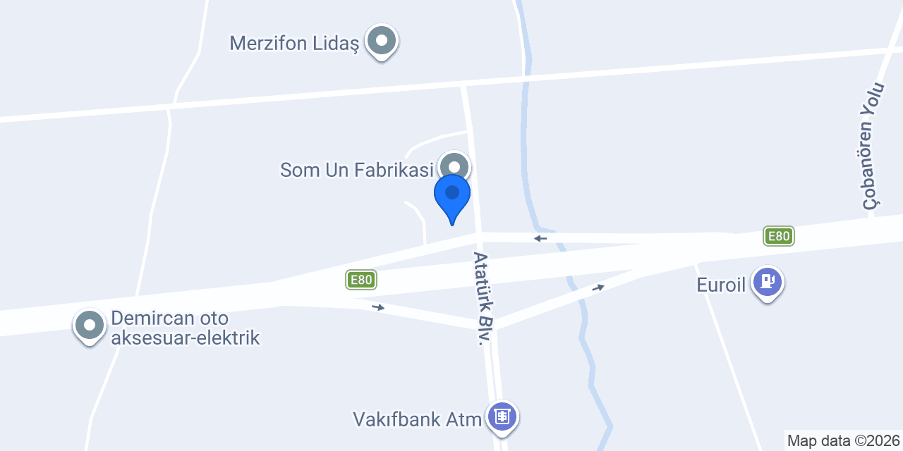 Usta Un Gıda A.Ş. konumu
