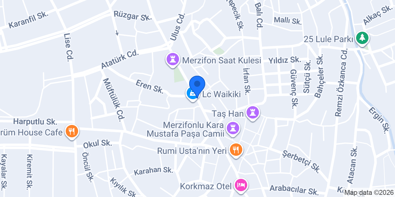 Toprak Oto lastik konumu