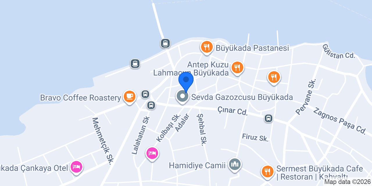 lup büyükada konumu