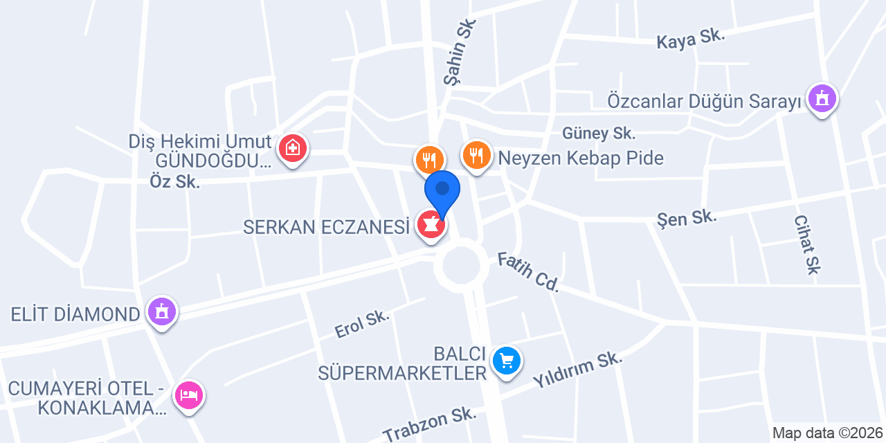 Barış simit fırını konumu