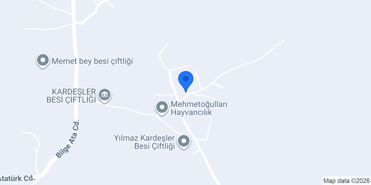 Resul besi çiftliği konumu