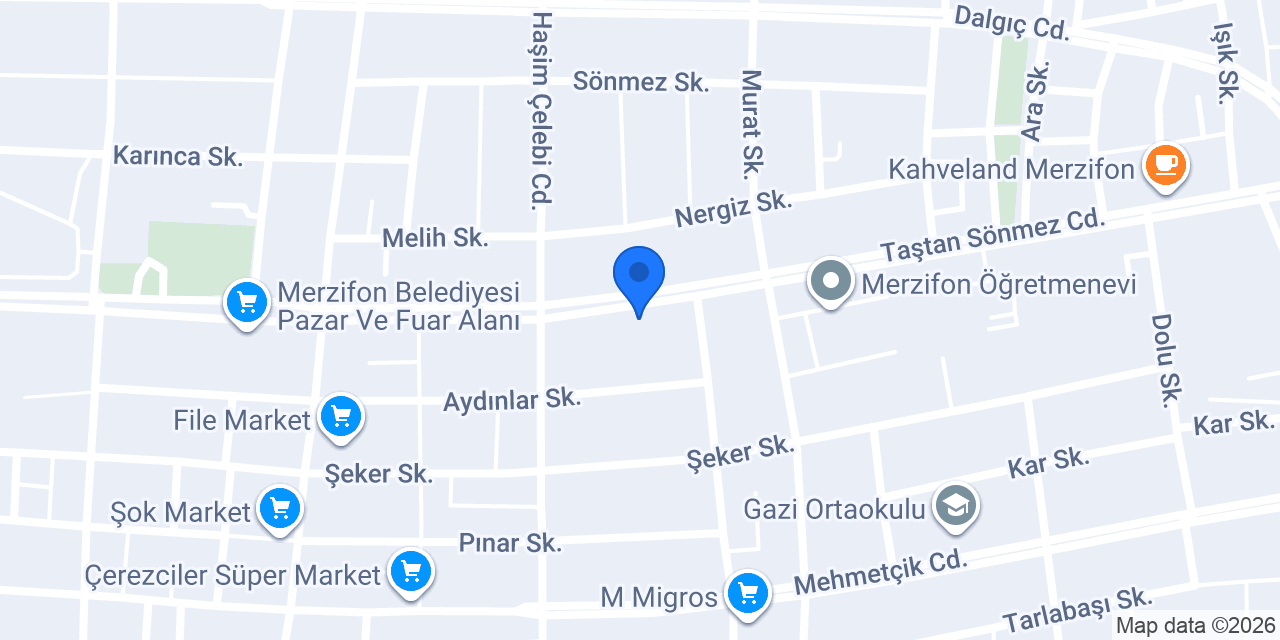 Diş Hekimi Atakan KUTUCU konumu