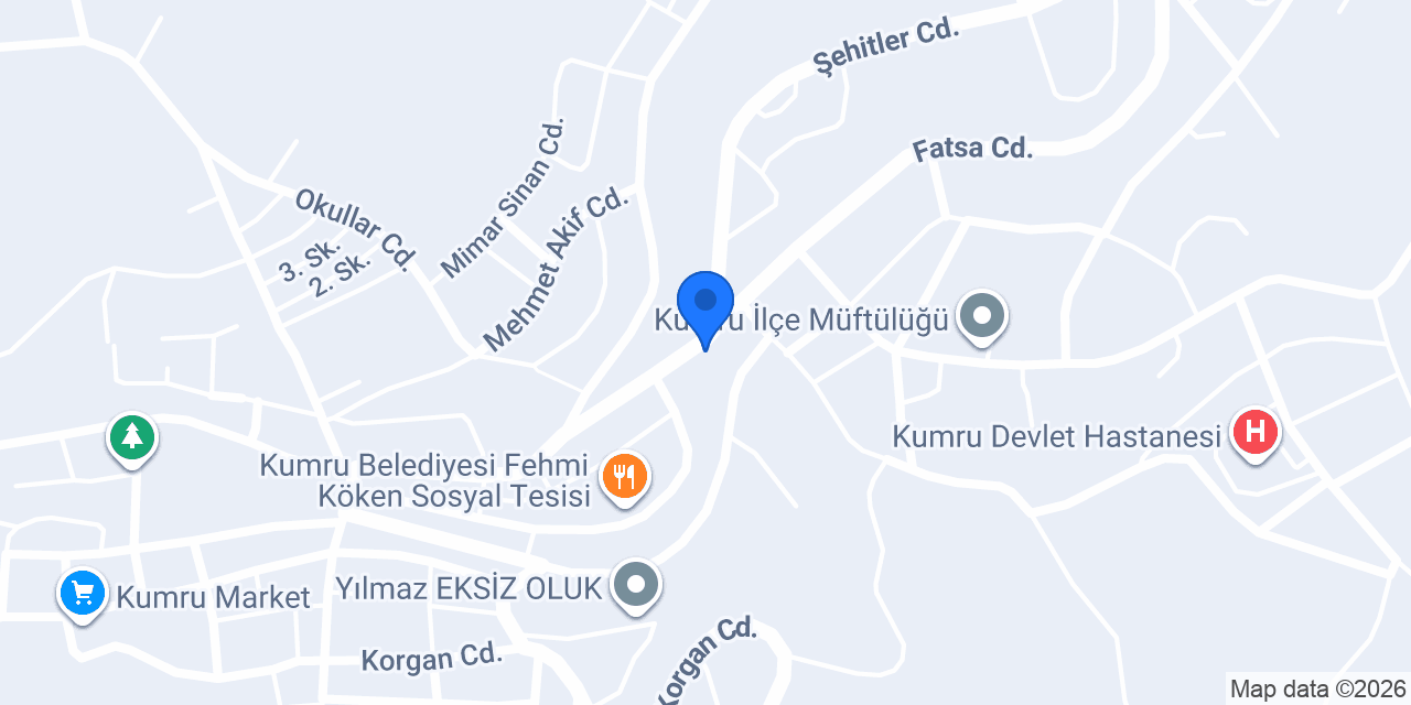 Akyüz Pide konumu