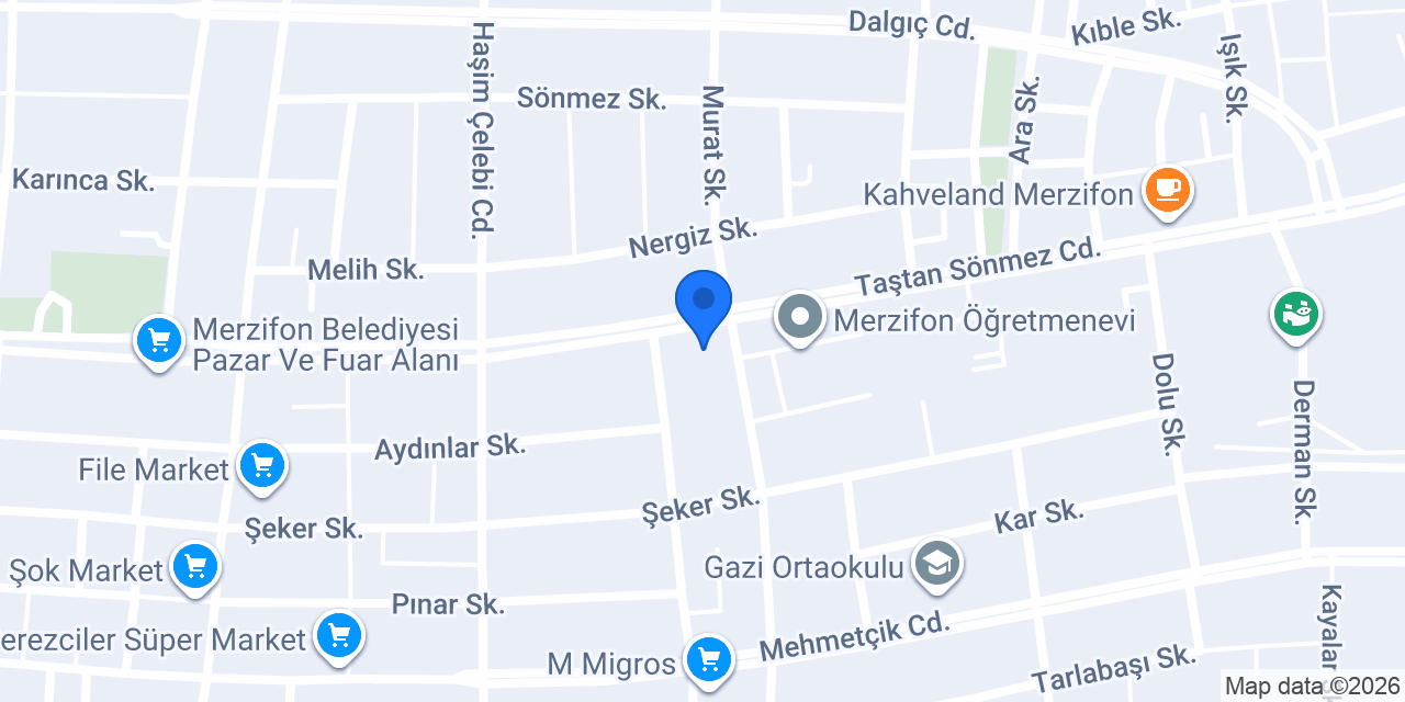 ARENA ORGANİZASYON konumu