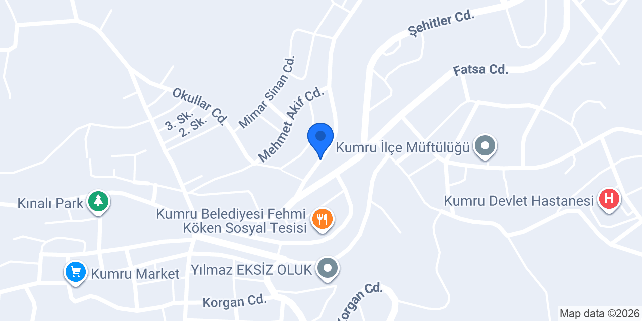 Kuaför Birsen konumu