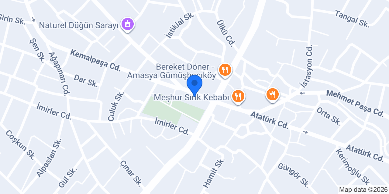 Merkez Eczanesi konumu