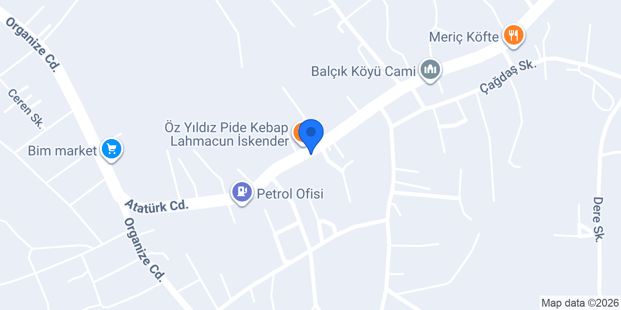 KARADAĞ ORMAN ÜRÜNLERİ konumu