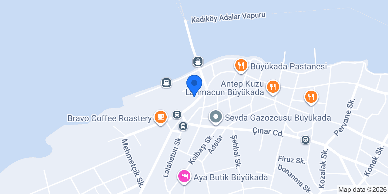 Büyükada İlçe Halk Kütüphanesi konumu