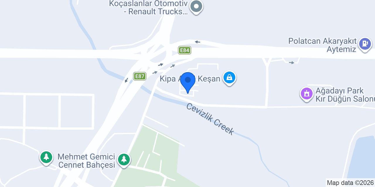 Trakya Doğa Prefabrik Ev Çelik Ev konumu