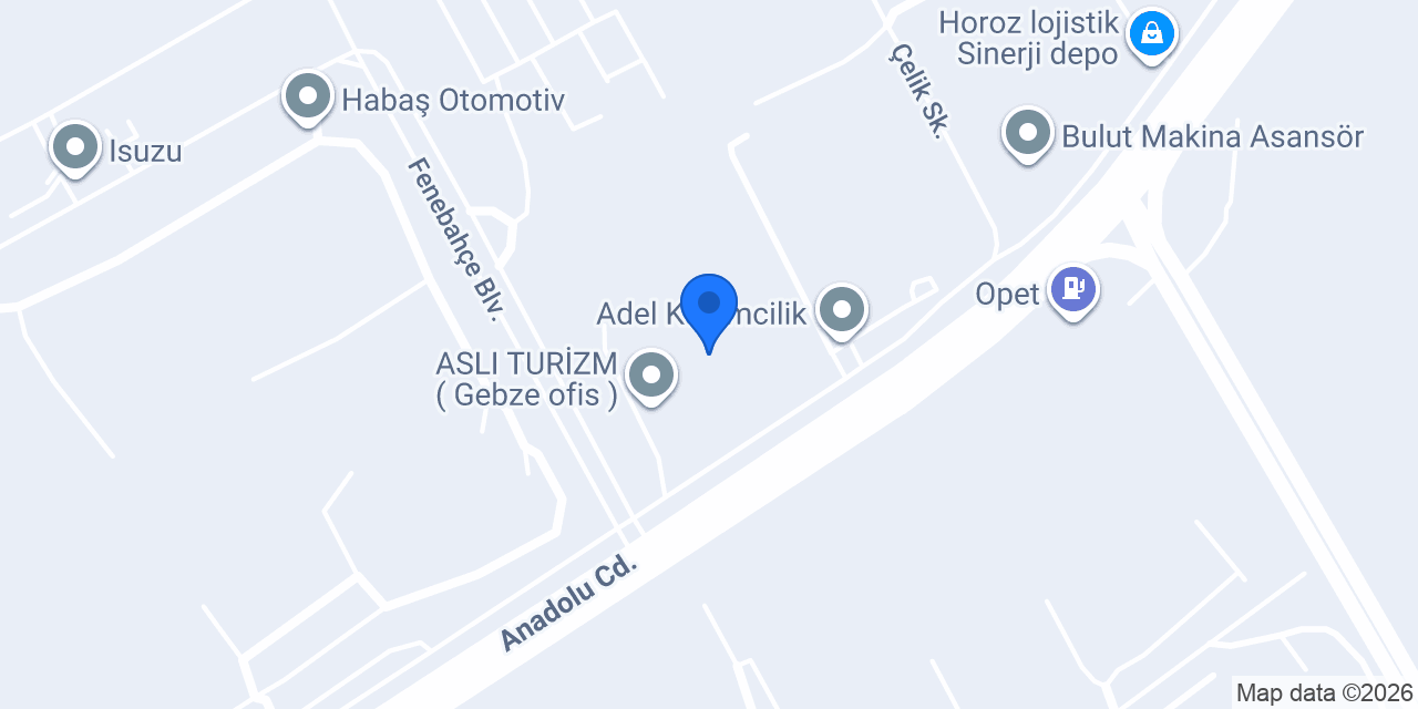ICTS ANTREPO HİZMETLERİ A.Ş konumu
