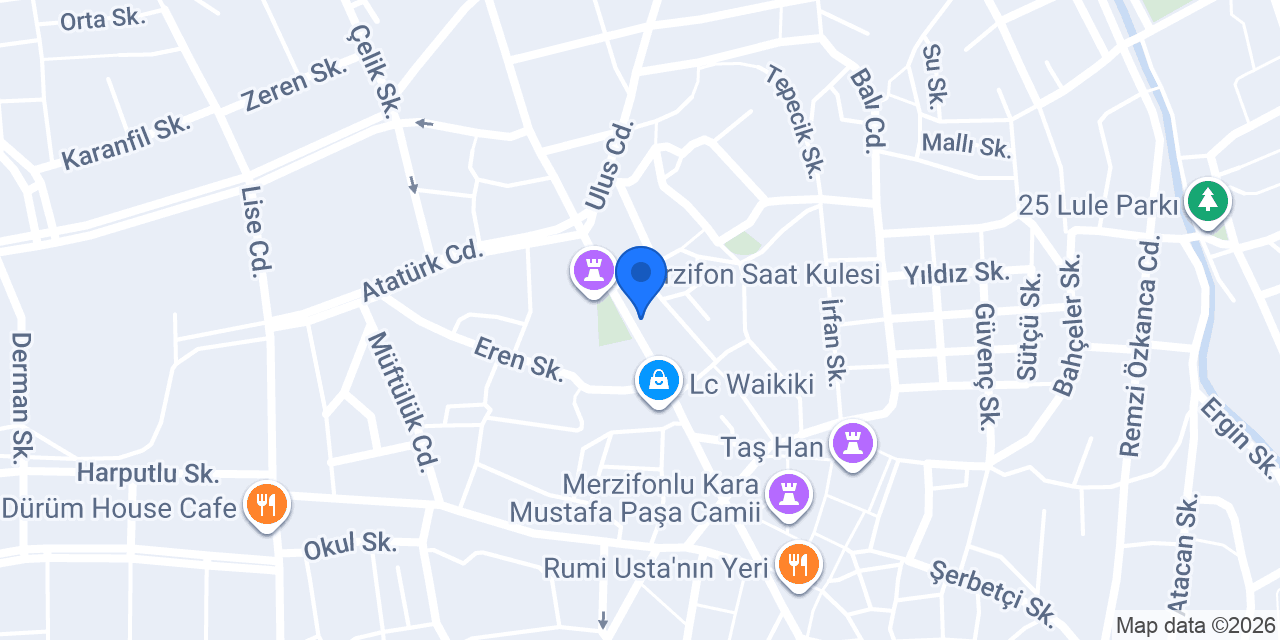 Nurhan Terzi Kuru Temizleme Dikim konumu