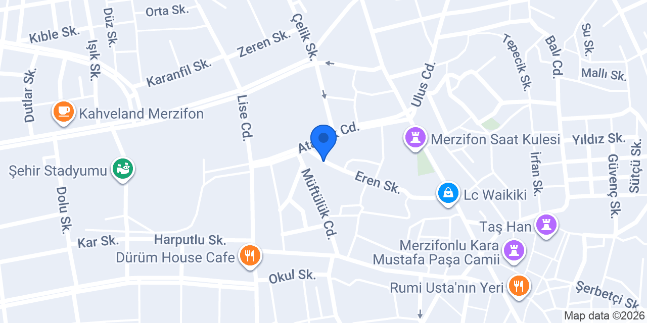 Elit E-Spor Merzifon konumu