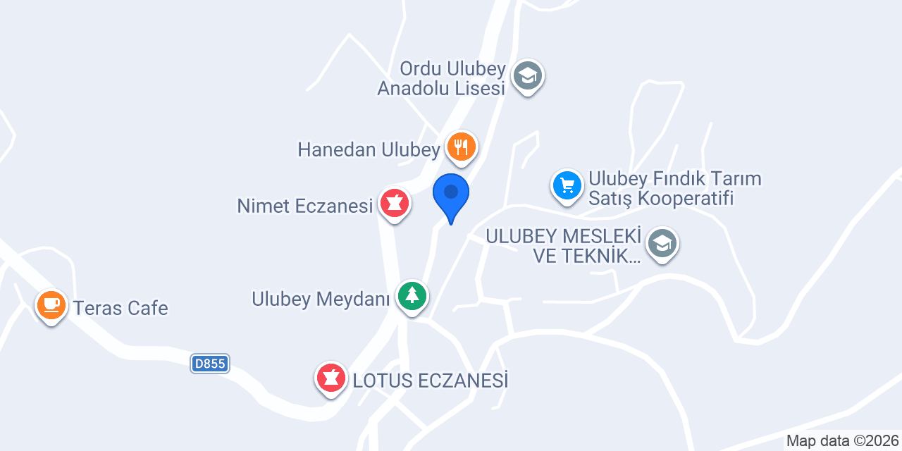 Ulubey Belediyesi konumu