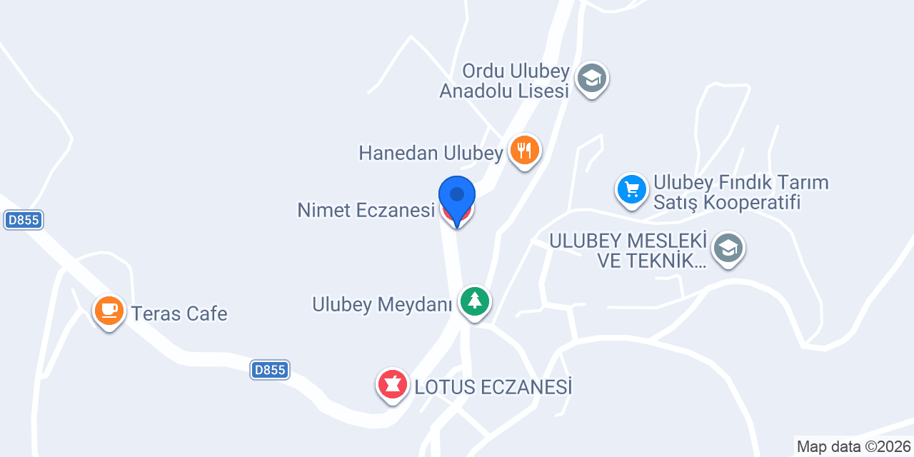 Nimet Eczanesi konumu