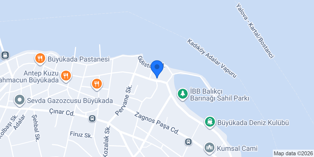 BARB'ADA BÜYÜKADA konumu
