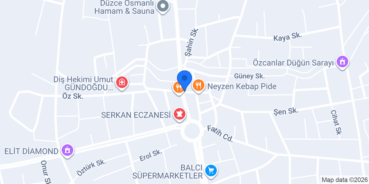 Oses Çiğ Köfte konumu