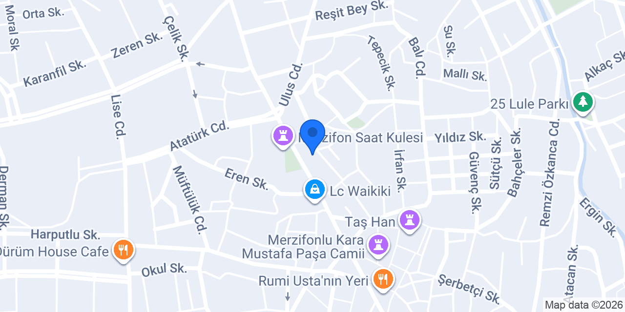 Merzifon Turizm konumu