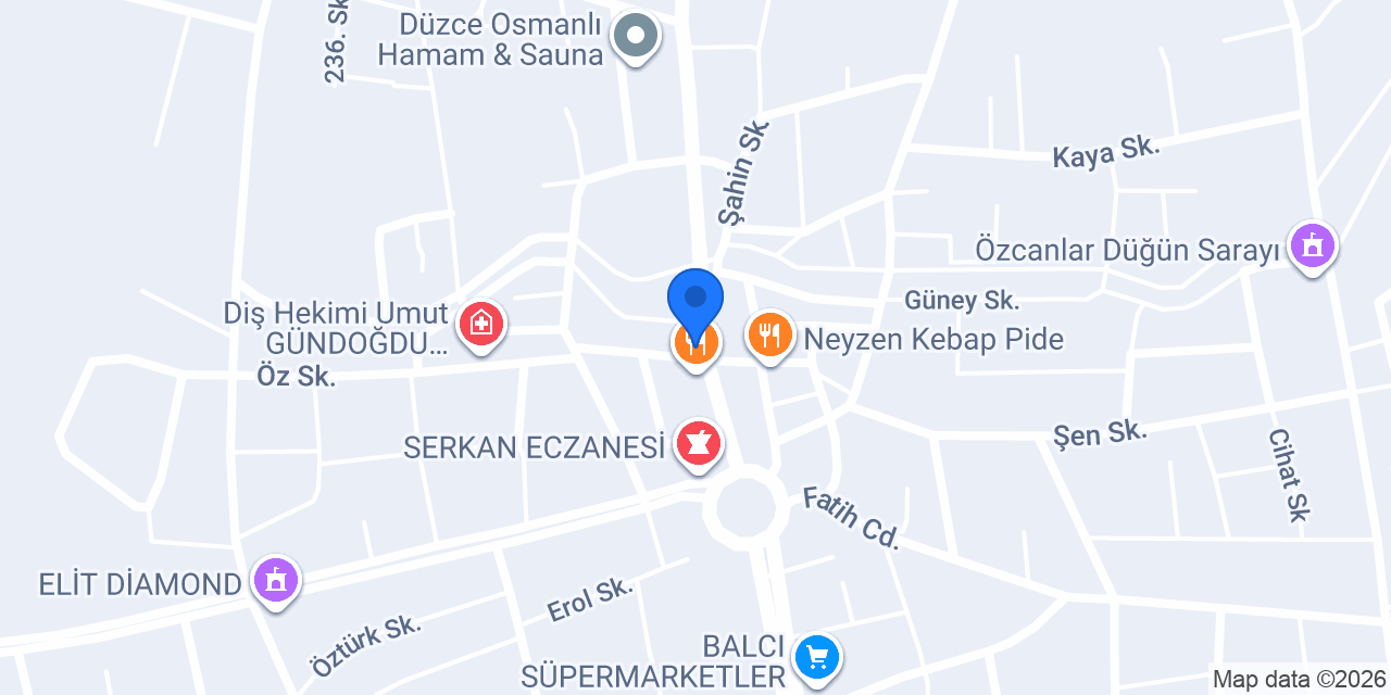 Tatlıcı Eyüp Usta konumu