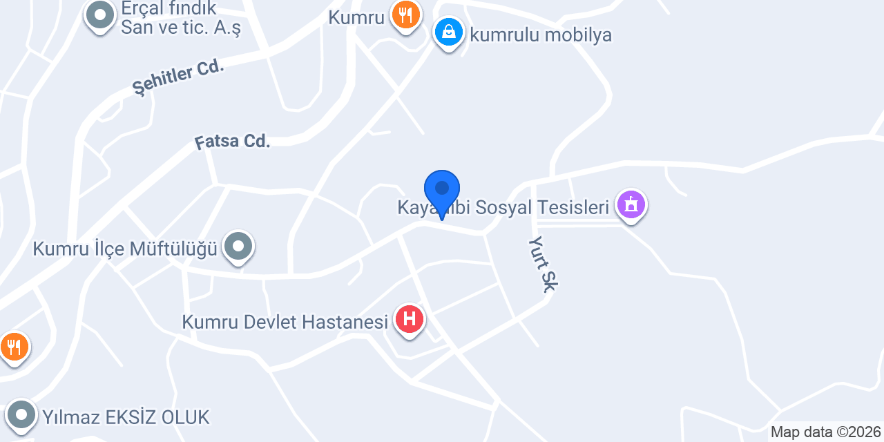 Tepe Oto Kaporta konumu