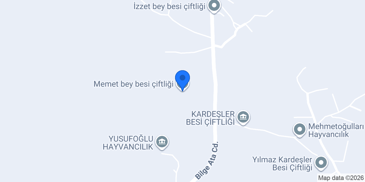 Memet bey besi çiftliği konumu