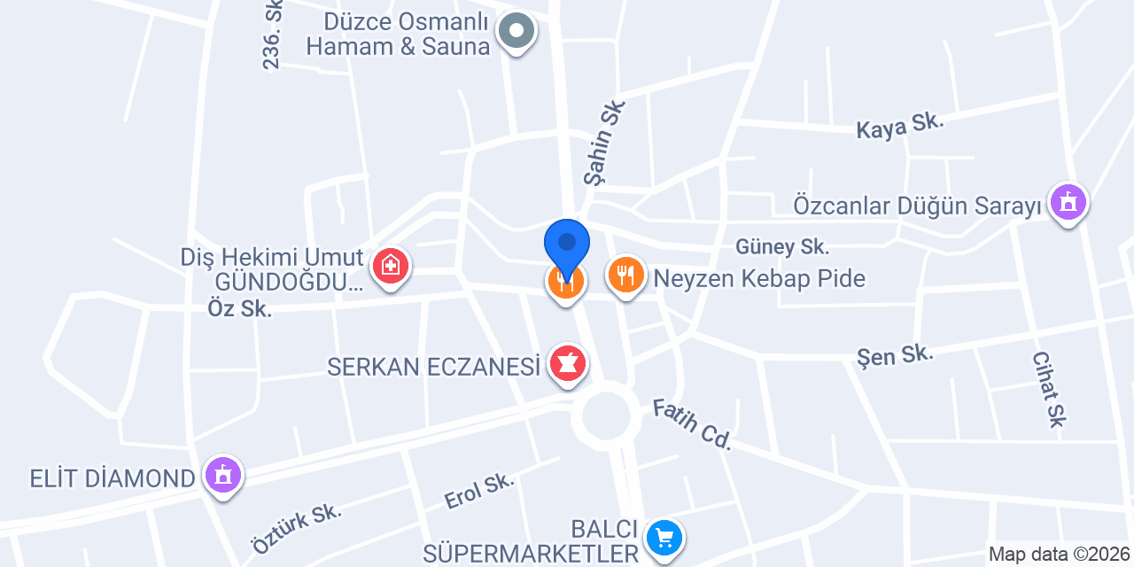 Acar Piliç Tavuk konumu