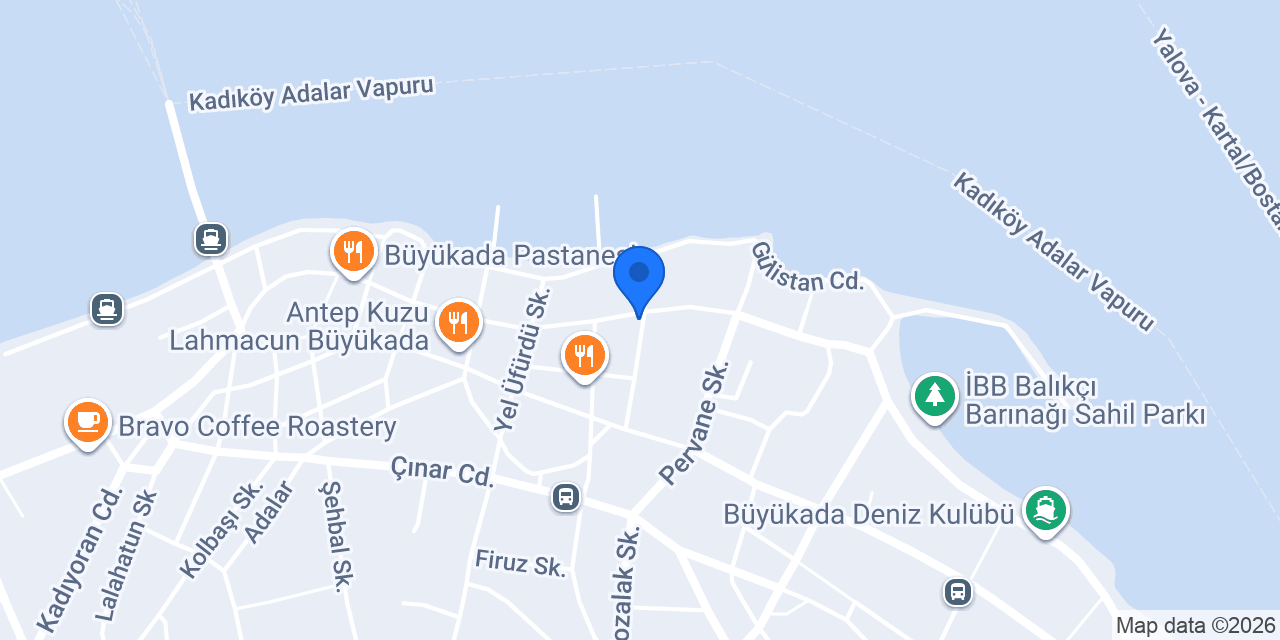 Lokal Büyükada konumu