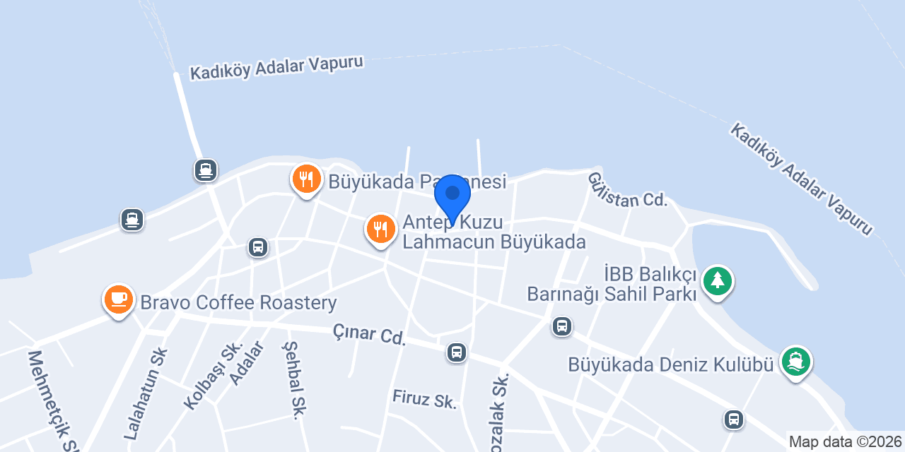 Adalar Diş Hastanesi konumu
