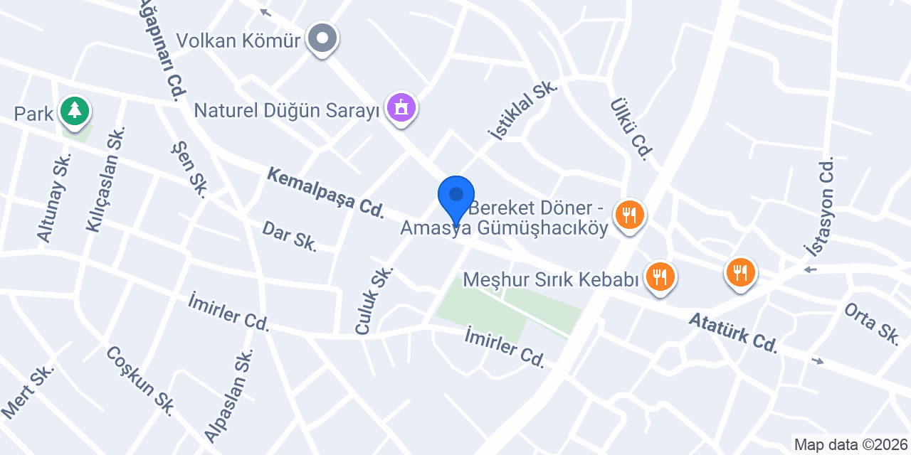 Papatya Çiçekçilik konumu